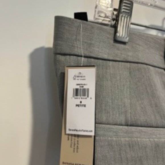 Banana Republic Factory Sloan Slim Pant. 8P Grey - Picture 3 of 9